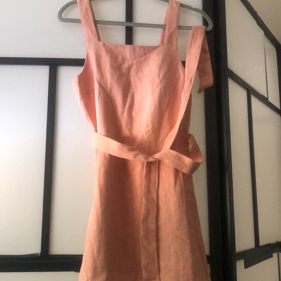 Tie Wrap mini Dress - Picture 7 of 8